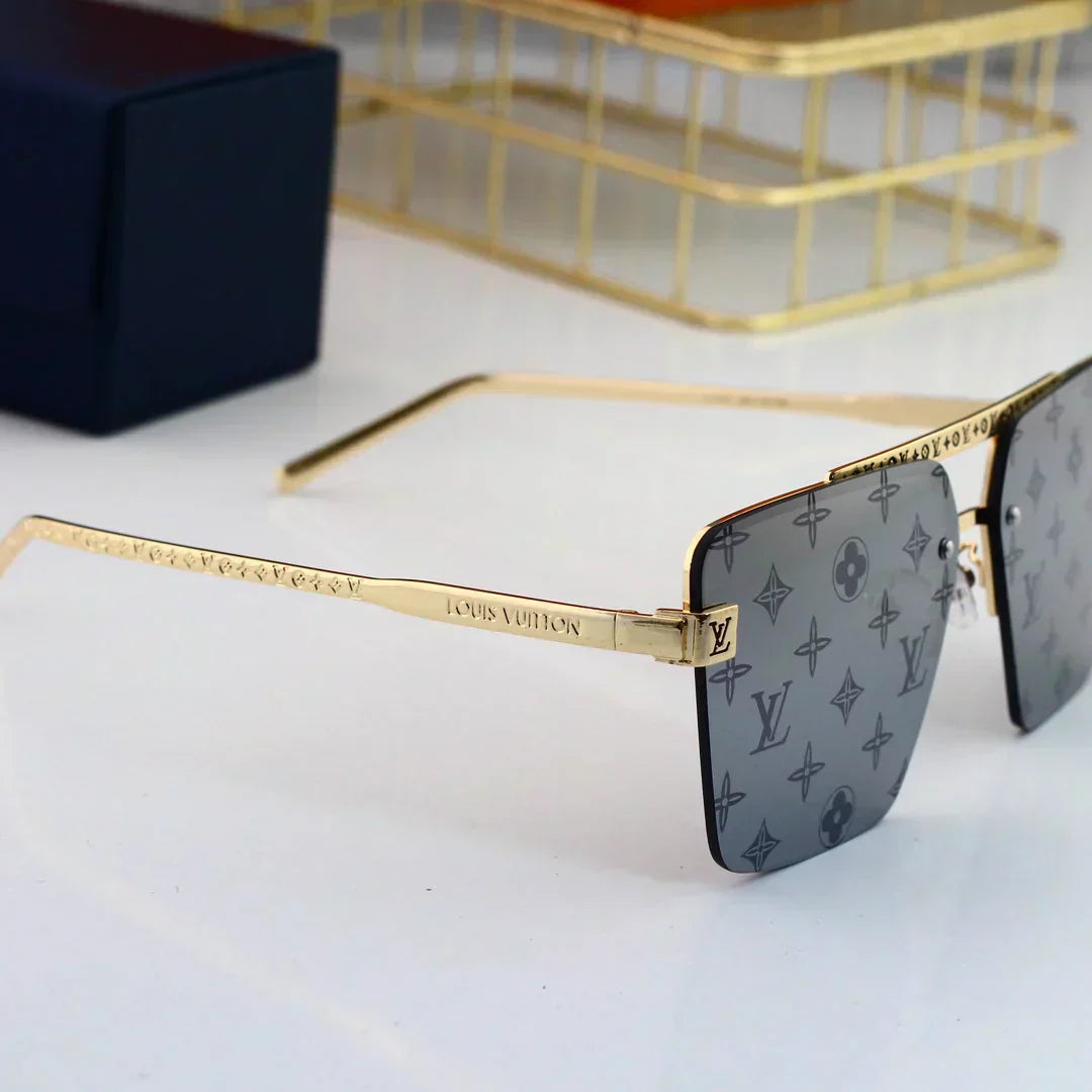 HD Metal Monogram Sunglasses H8825