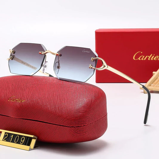 5 Colors Fashion Frameless Sunglasses2109